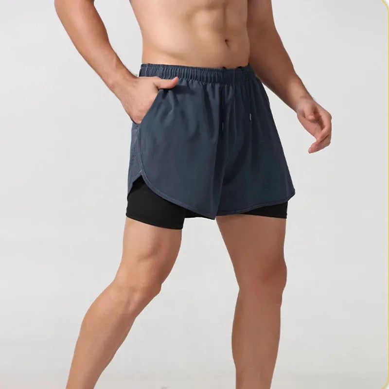 Short Masculino de Corrida -  Netfit Brasil