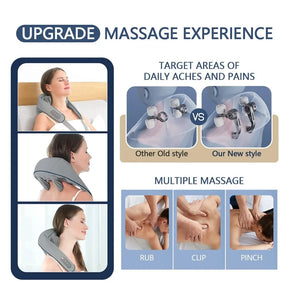 Massageador de Ombros e Pescoço - Essentials